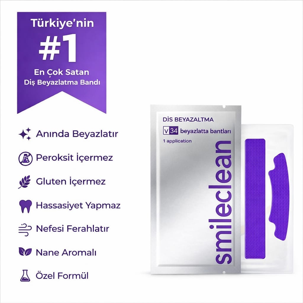 Smile Clean Diş Beyazlatma Bandı