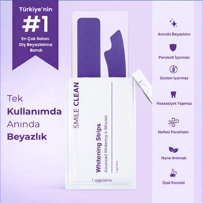 Smile Clean Diş Beyazlatma Bandı
