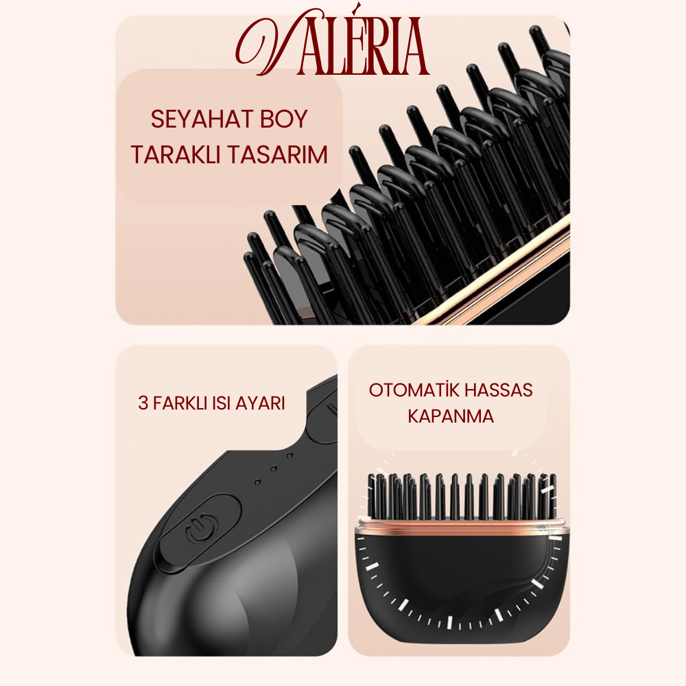 Valéria™ Mini Saç Düzleştirici